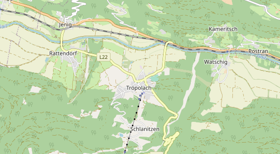 Monteurzimmer auf Karte