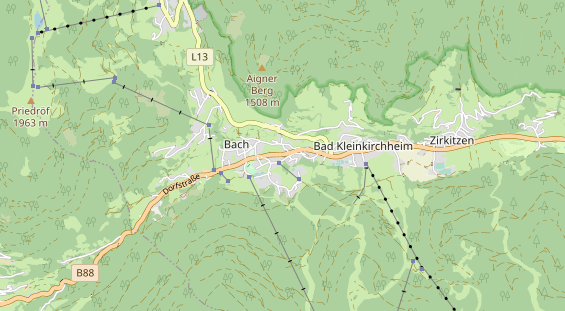 Monteurzimmer auf Karte