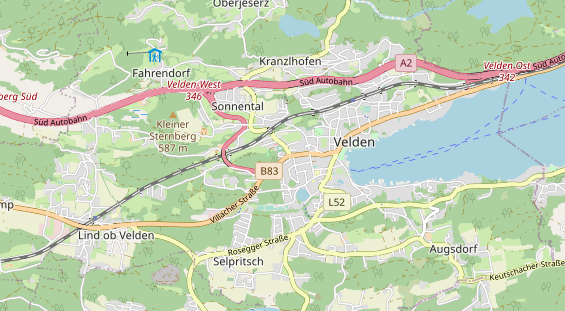 Monteurzimmer auf Karte