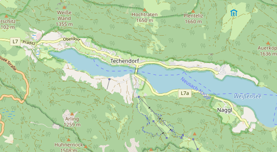 Monteurzimmer auf Karte