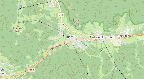 Monteurzimmer auf Karte