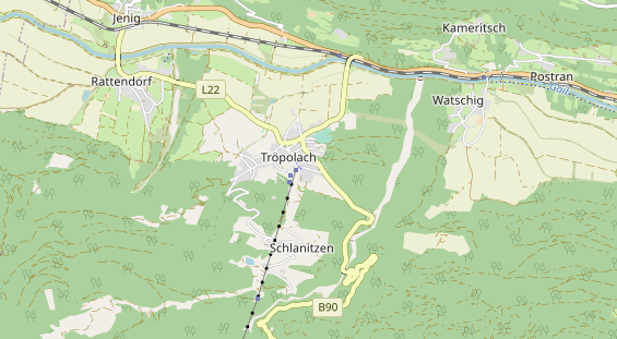 Monteurzimmer auf Karte