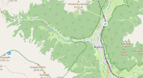 Monteurzimmer auf Karte