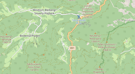 Monteurzimmer auf Karte