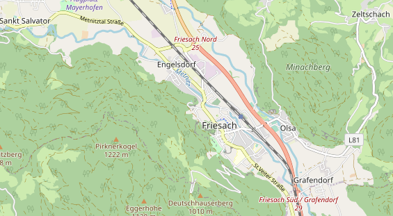 Monteurzimmer auf Karte