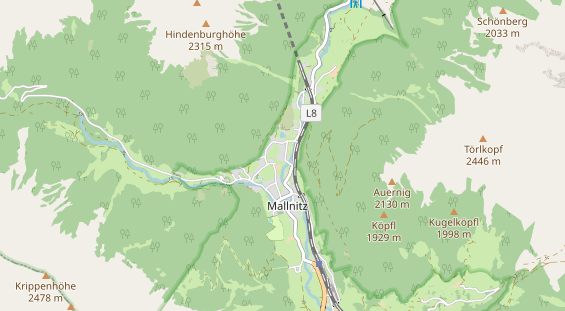 Monteurzimmer auf Karte