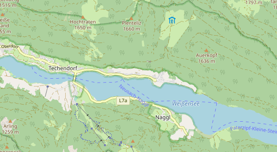 Monteurzimmer auf Karte