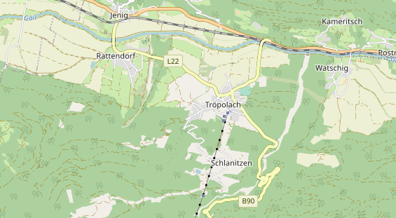 Monteurzimmer auf Karte