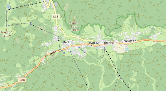 Monteurzimmer auf Karte