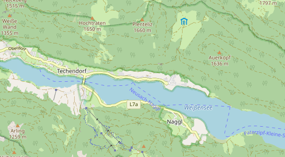 Monteurzimmer auf Karte