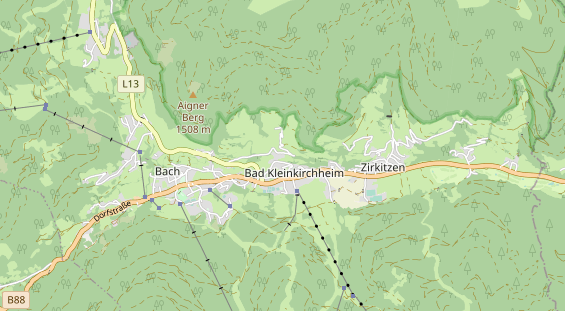 Monteurzimmer auf Karte
