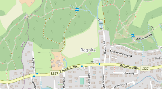 Monteurzimmer auf Satellitenbild