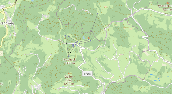 Monteurzimmer auf Karte