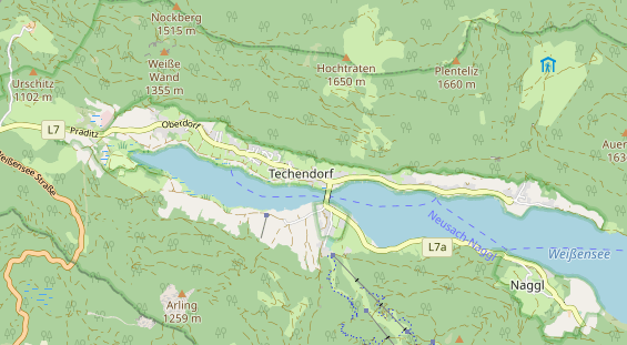 Monteurzimmer auf Karte