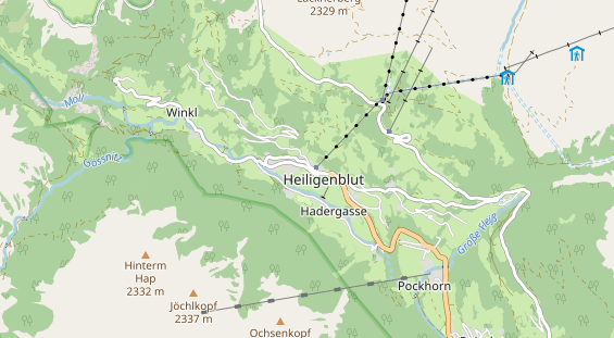 Monteurzimmer auf Karte