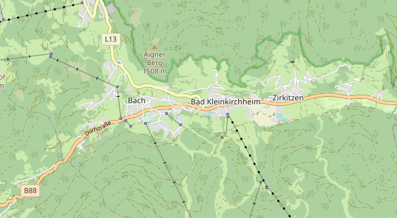 Monteurzimmer auf Karte