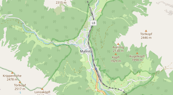 Monteurzimmer auf Karte