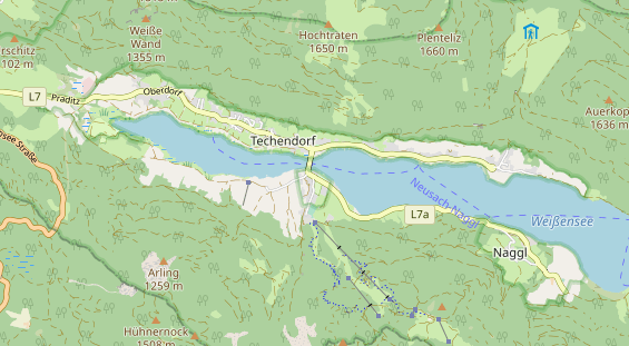 Monteurzimmer auf Karte