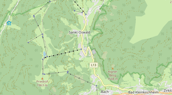 Monteurzimmer auf Karte