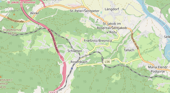 Monteurzimmer auf Karte