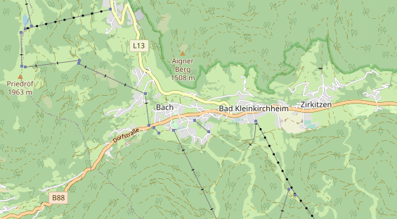 Monteurzimmer auf Karte