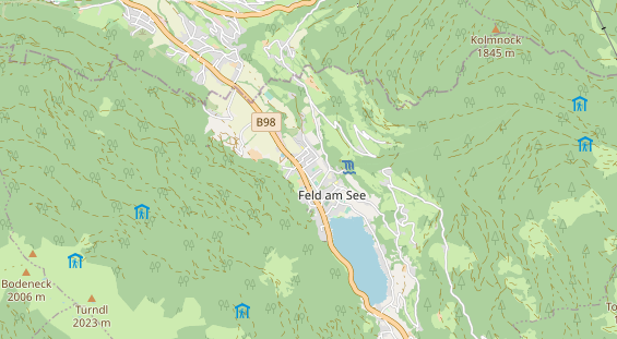 Monteurzimmer auf Karte