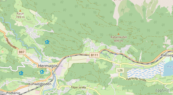 Monteurzimmer auf Karte