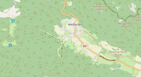 Monteurzimmer auf Karte