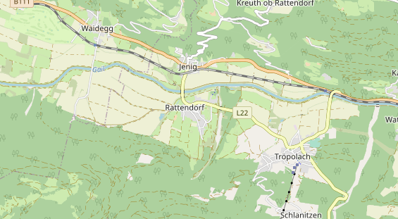 Monteurzimmer auf Karte