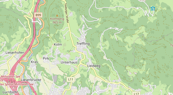 Monteurzimmer auf Karte