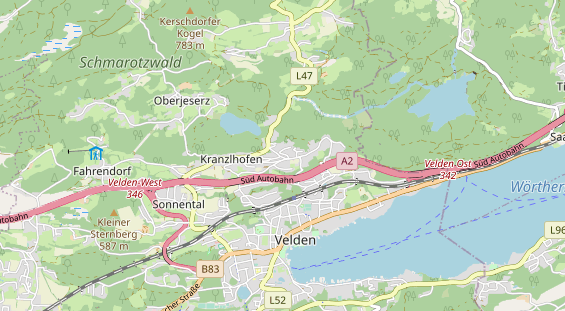 Monteurzimmer auf Karte