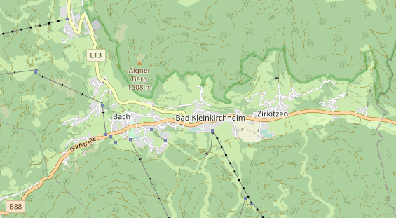 Monteurzimmer auf Karte