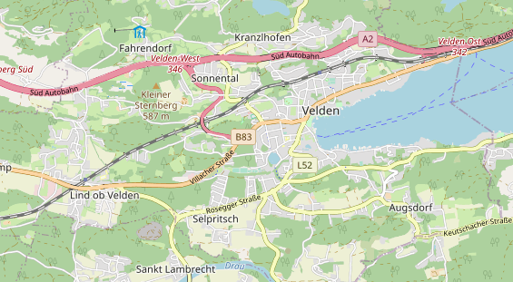 Monteurzimmer auf Karte