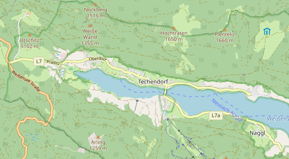 Monteurzimmer auf Karte