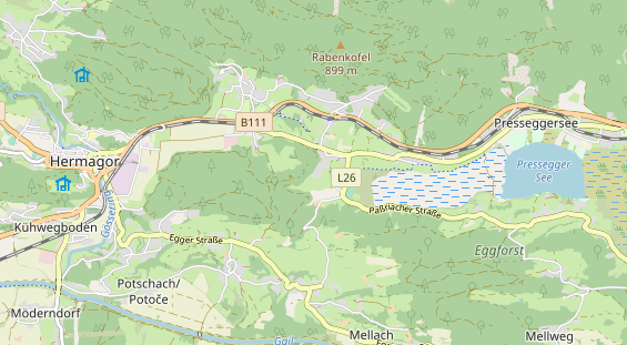 Monteurzimmer auf Karte