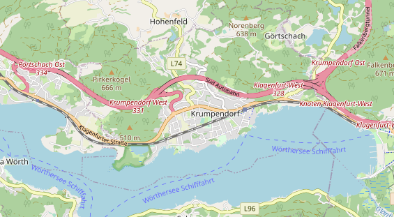 Monteurzimmer auf Karte