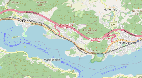 Monteurzimmer auf Karte