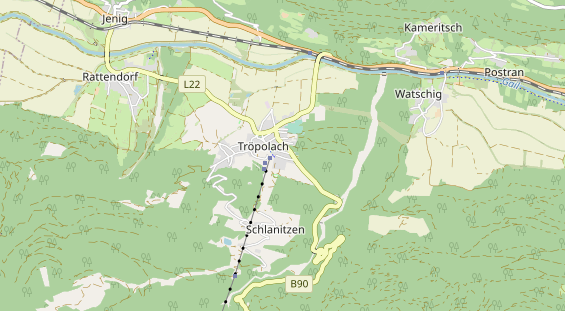 Monteurzimmer auf Karte