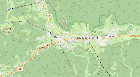 Monteurzimmer auf Karte