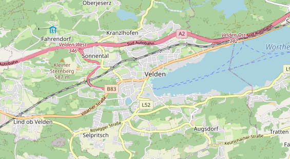 Monteurzimmer auf Karte