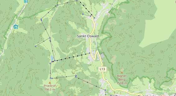 Monteurzimmer auf Karte