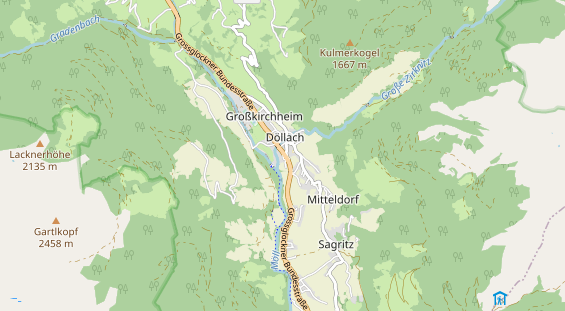 Monteurzimmer auf Karte