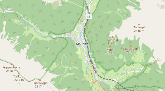 Monteurzimmer auf Karte