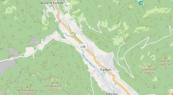 Monteurzimmer auf Karte