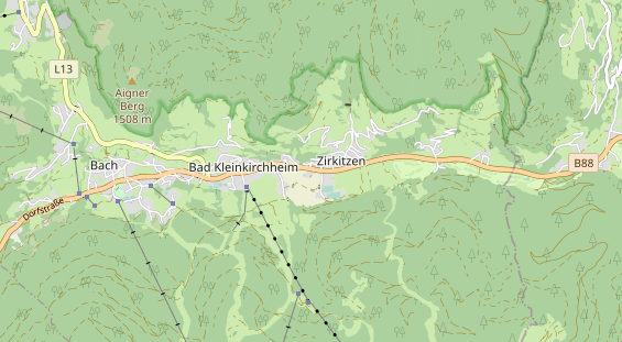 Monteurzimmer auf Karte