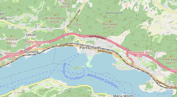 Monteurzimmer auf Karte