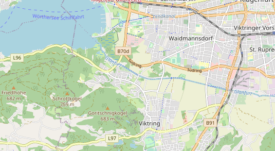 Monteurzimmer auf Karte