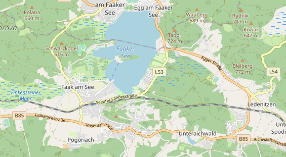 Monteurzimmer auf Karte