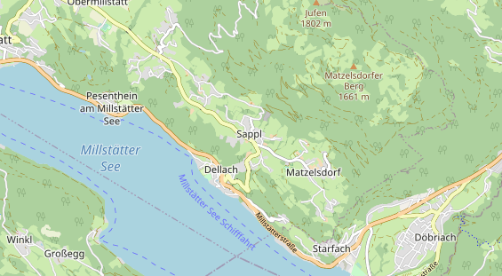 Monteurzimmer auf Karte