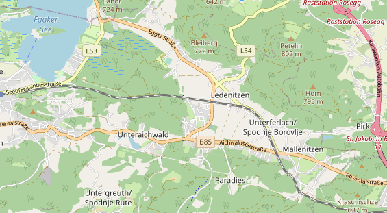 Monteurzimmer auf Karte